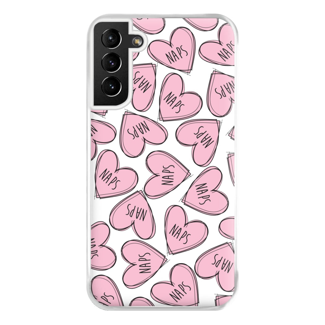 Nap Hearts, Tumblr Inspired Phone Case for Galaxy S21 Plus