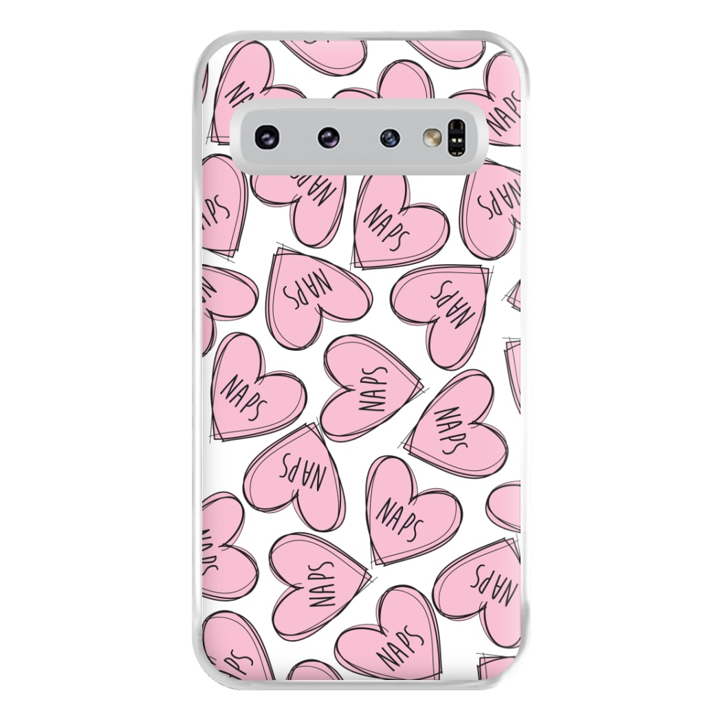 Nap Hearts, Tumblr Inspired Phone Case for Galaxy S10 Plus