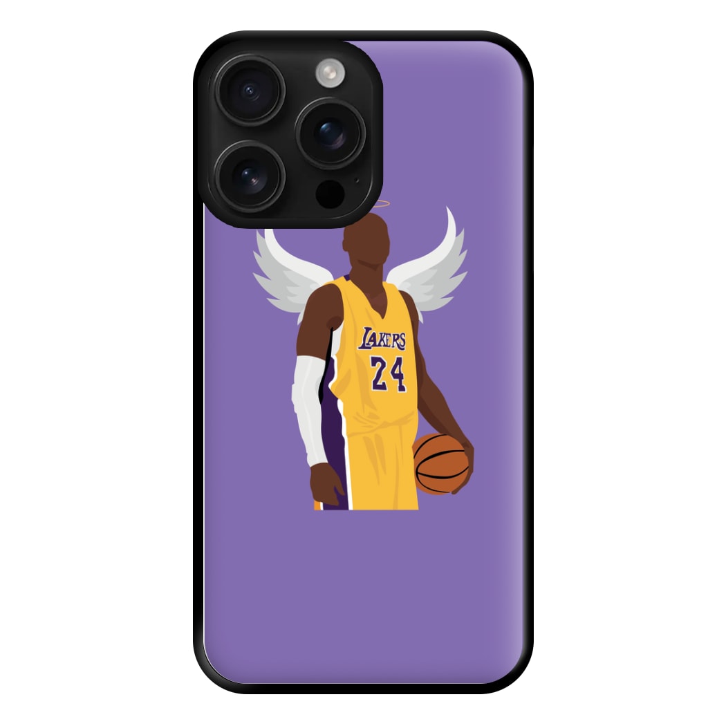 Kobe with wings - Basketball Phone Case