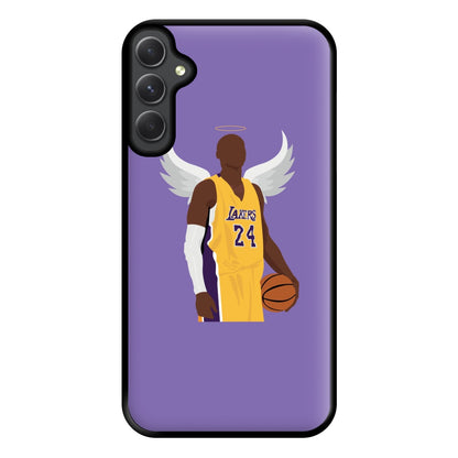 Kobe with wings - Basketball Phone Case for Galaxy A14