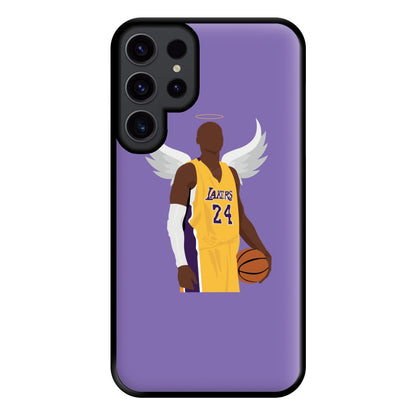 Kobe with wings - Basketball Phone Case for Galaxy S23 Ultra