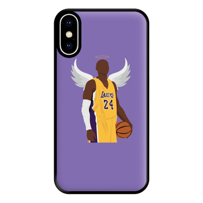 Kobe with wings - Basketball Phone Case for iPhone XS Max