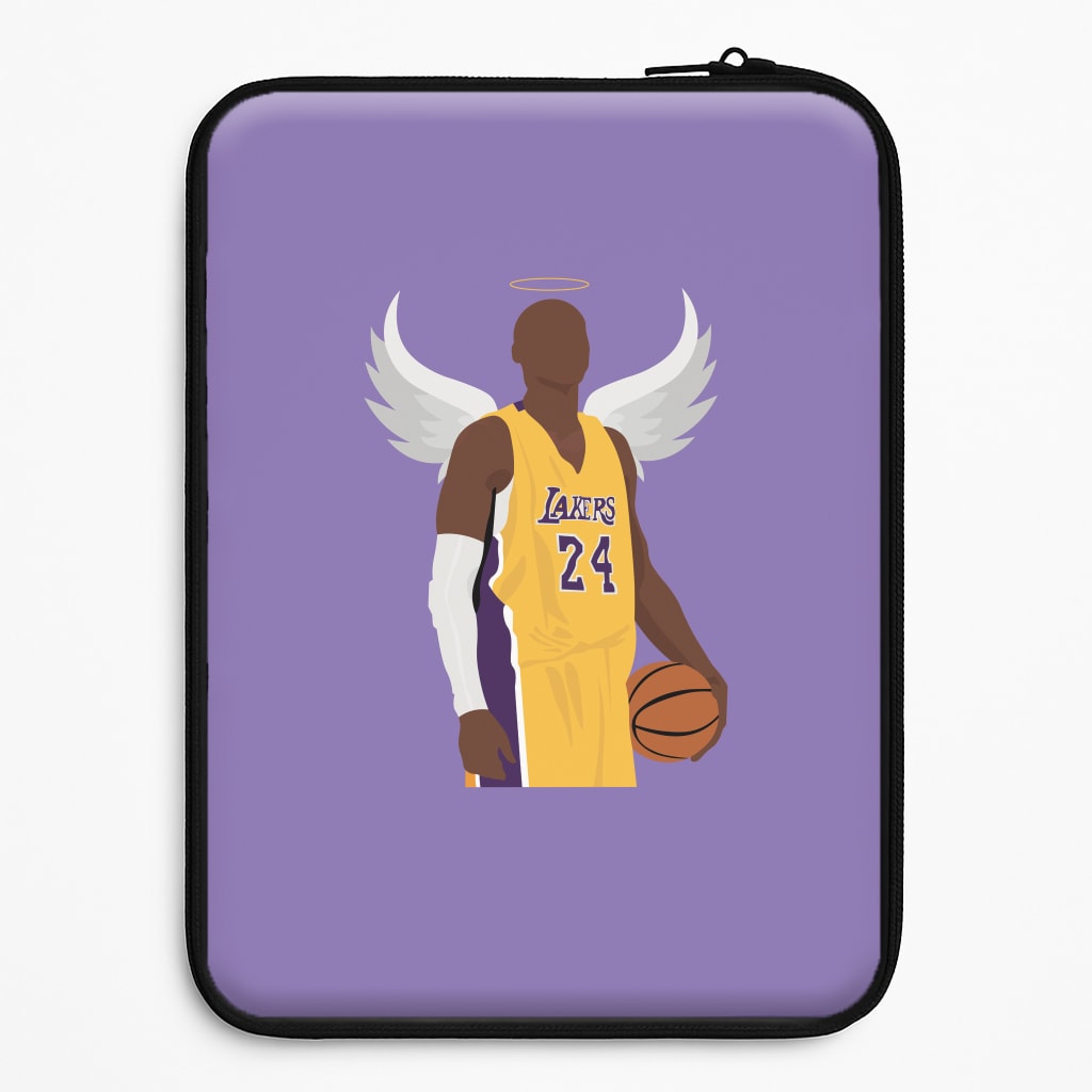 Kobe with wings - Basketball Laptop Sleeve