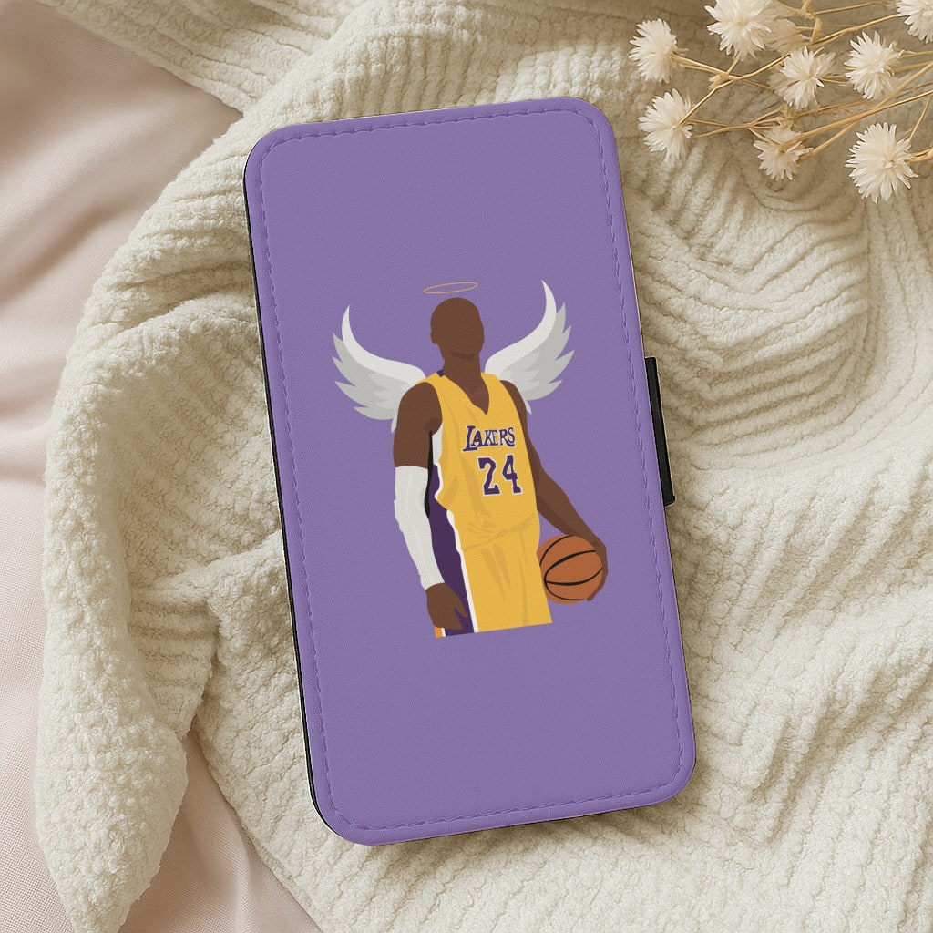 Kobe with wings - Basketball Wallet Phone Case