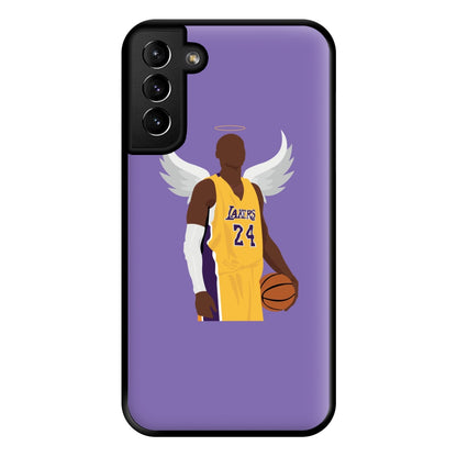 Kobe with wings - Basketball Phone Case for Galaxy S21 Plus