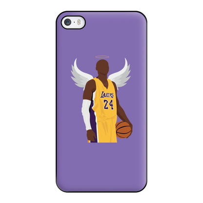 Kobe with wings - Basketball Phone Case for iPhone 5 / 5s / SE 2016