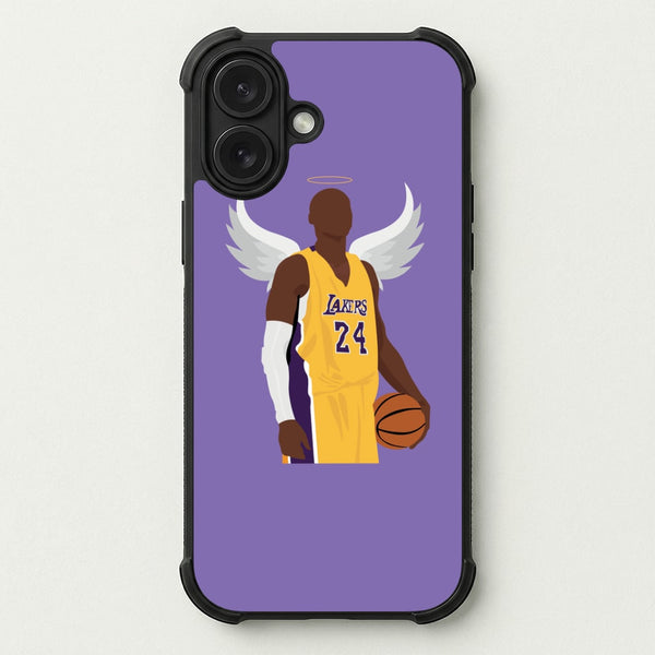 Kobe with wings - Basketball Phone Case — Bumper case