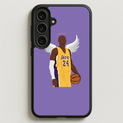 Kobe with wings - Basketball Phone Case for Galaxy S25FE