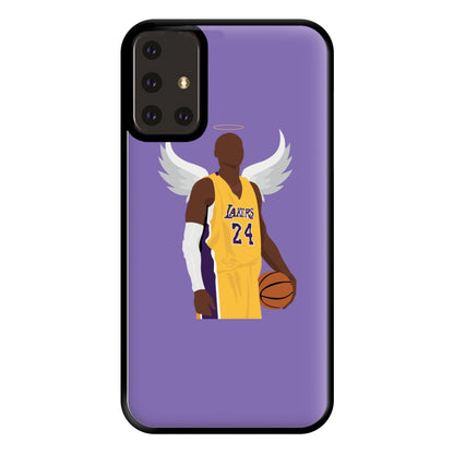 Kobe with wings - Basketball Phone Case for Galaxy A71