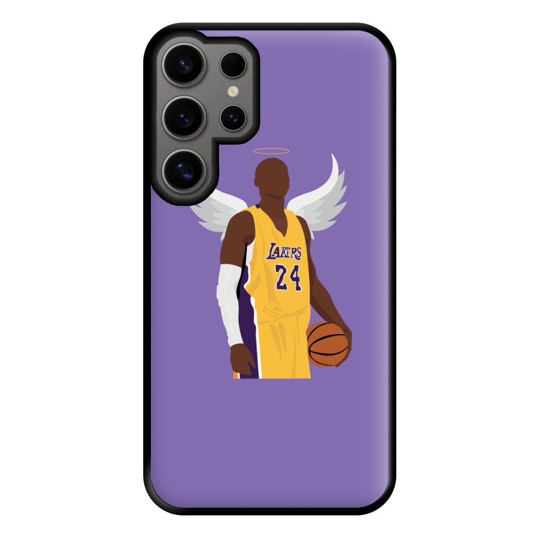 Kobe with wings - Basketball Phone Case for Galaxy S24 Ultra