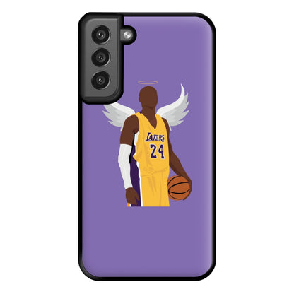 Kobe with wings - Basketball Phone Case for Galaxy S21FE