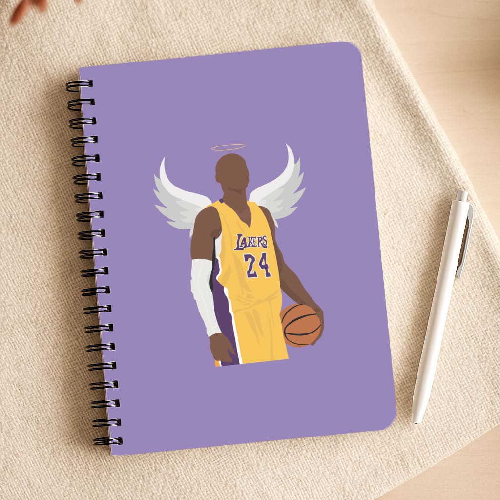 Kobe with wings - Basketball Notepad