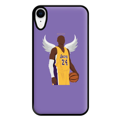 Kobe with wings - Basketball Phone Case for iPhone XR