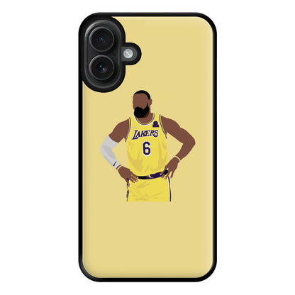 Lebron - Baskteball Phone Case for iPhone 16 Plus