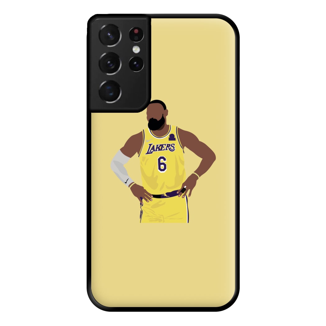 Lebron - Baskteball Phone Case for Galaxy S21 Ultra