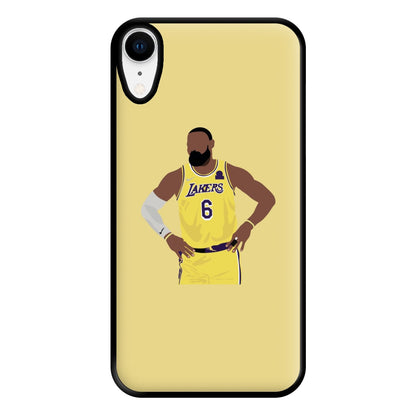 Lebron - Baskteball Phone Case for iPhone XR