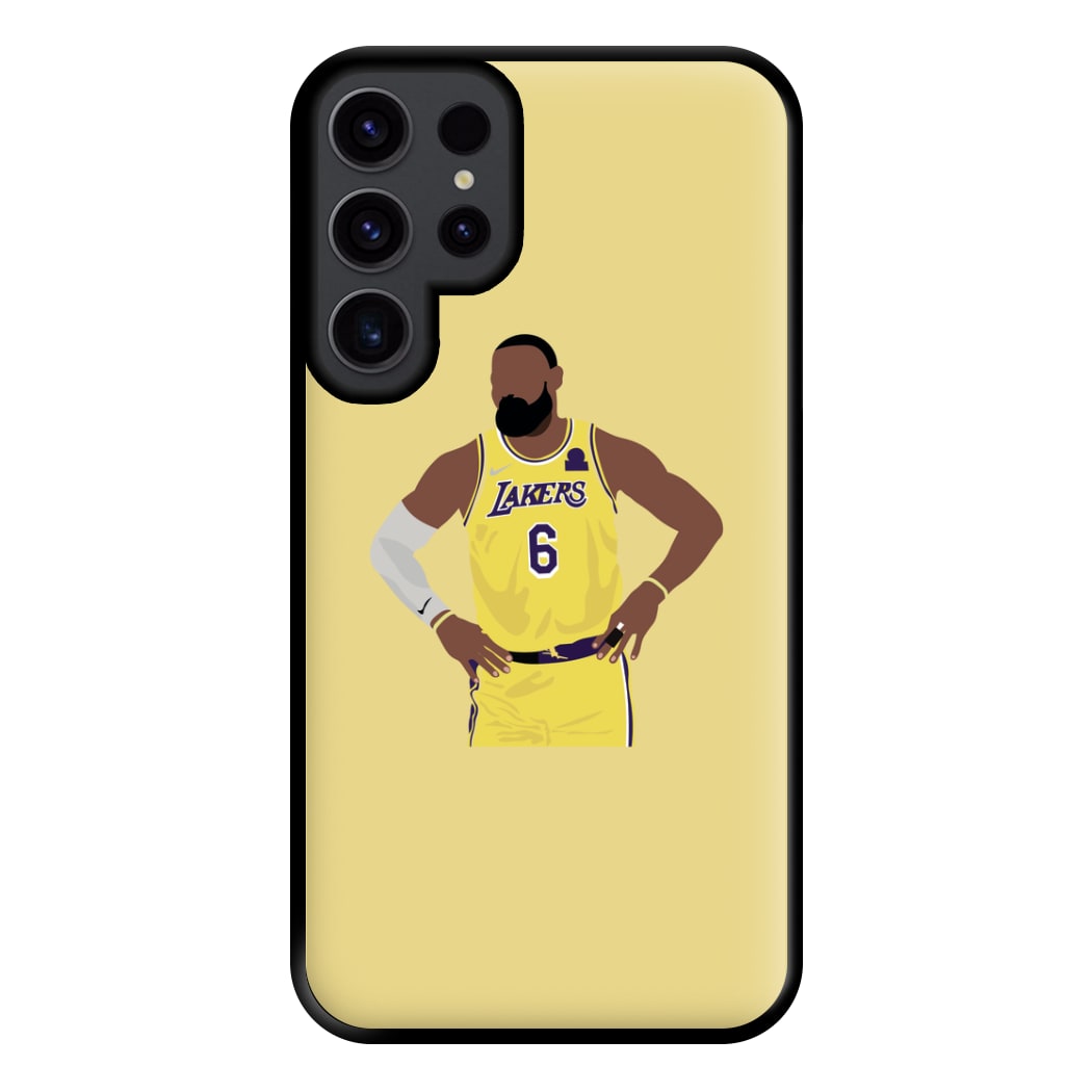 Lebron - Baskteball Phone Case for Galaxy S23 Ultra