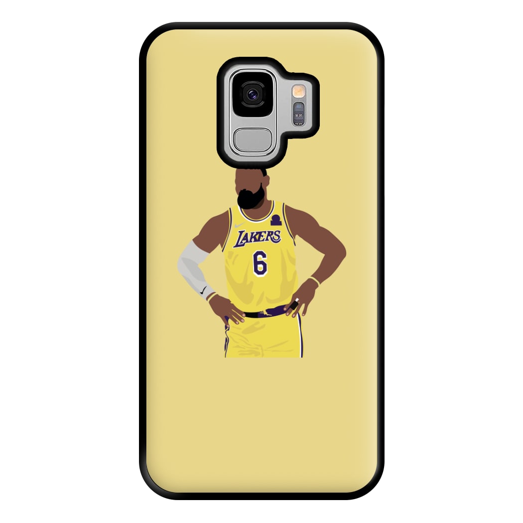 Lebron - Baskteball Phone Case for Galaxy S9 Plus