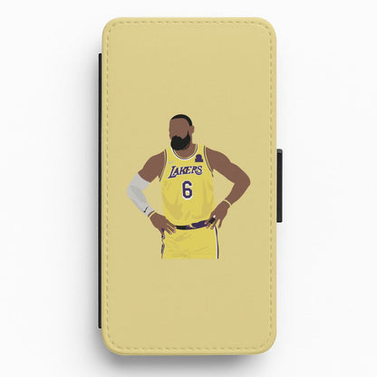 Lebron - Baskteball Flip / Wallet Phone Case