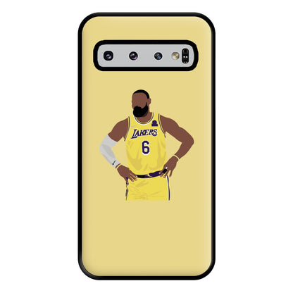 Lebron - Baskteball Phone Case for Galaxy S10 Plus