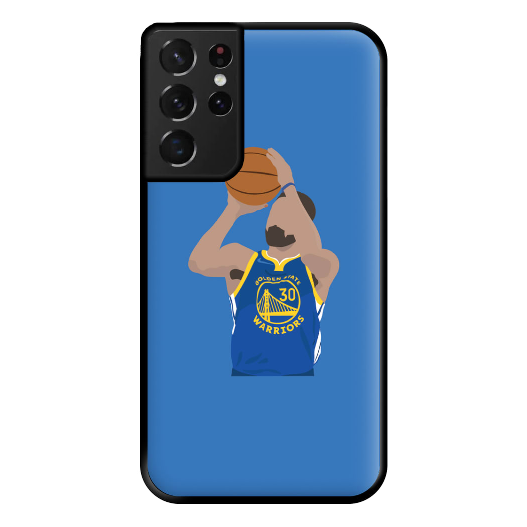 Curry - Basketball Phone Case for Galaxy S21 Ultra