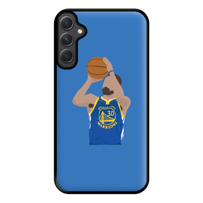 Curry - Basketball Phone Case for Galaxy A14