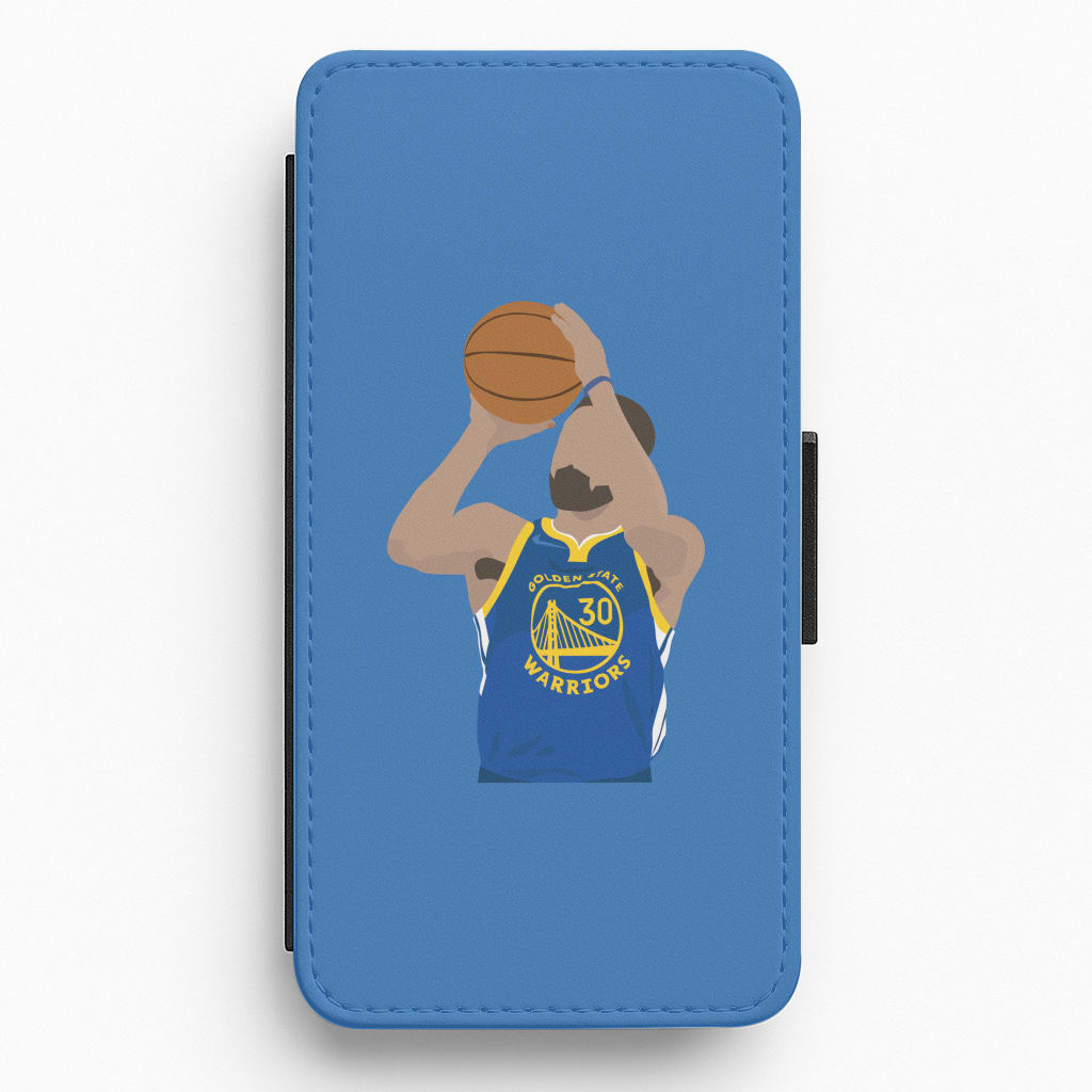 Curry - Basketball Flip / Wallet Phone Case