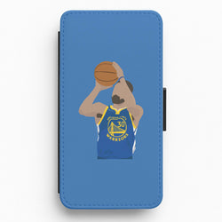 Curry - Basketball Flip / Wallet Phone Case