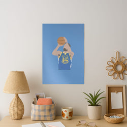 Curry - Basketball Art Print
