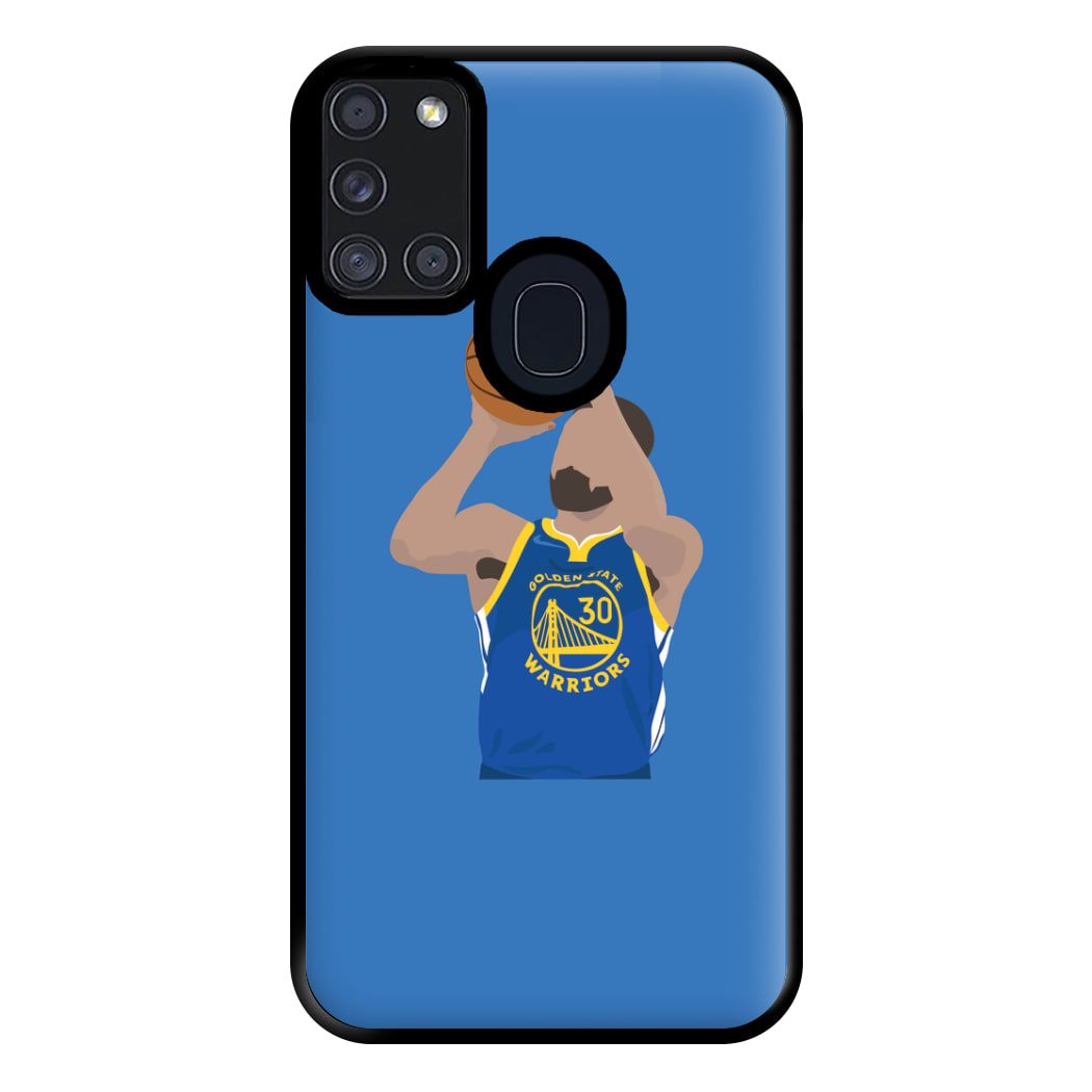 Curry - Basketball Phone Case for Galaxy A21s