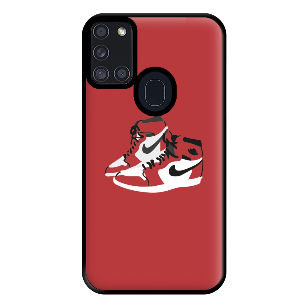 Jordans - Basketball Phone Case for Galaxy A21s