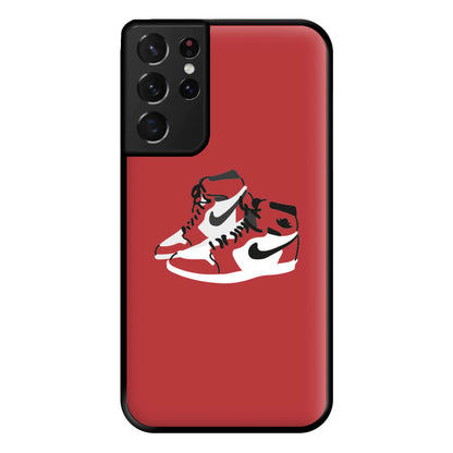 Jordans - Basketball Phone Case for Galaxy S21 Ultra