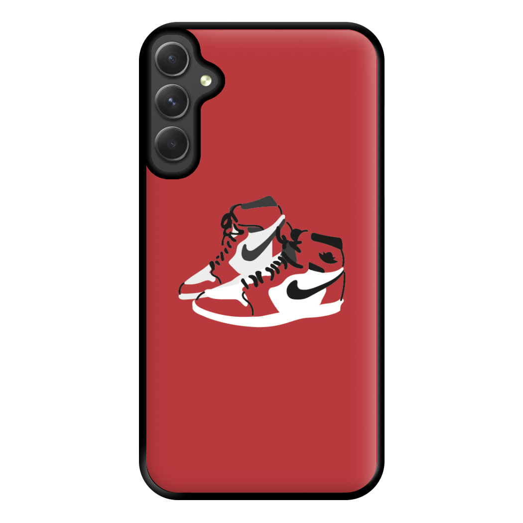 Jordans - Basketball Phone Case for Galaxy A34