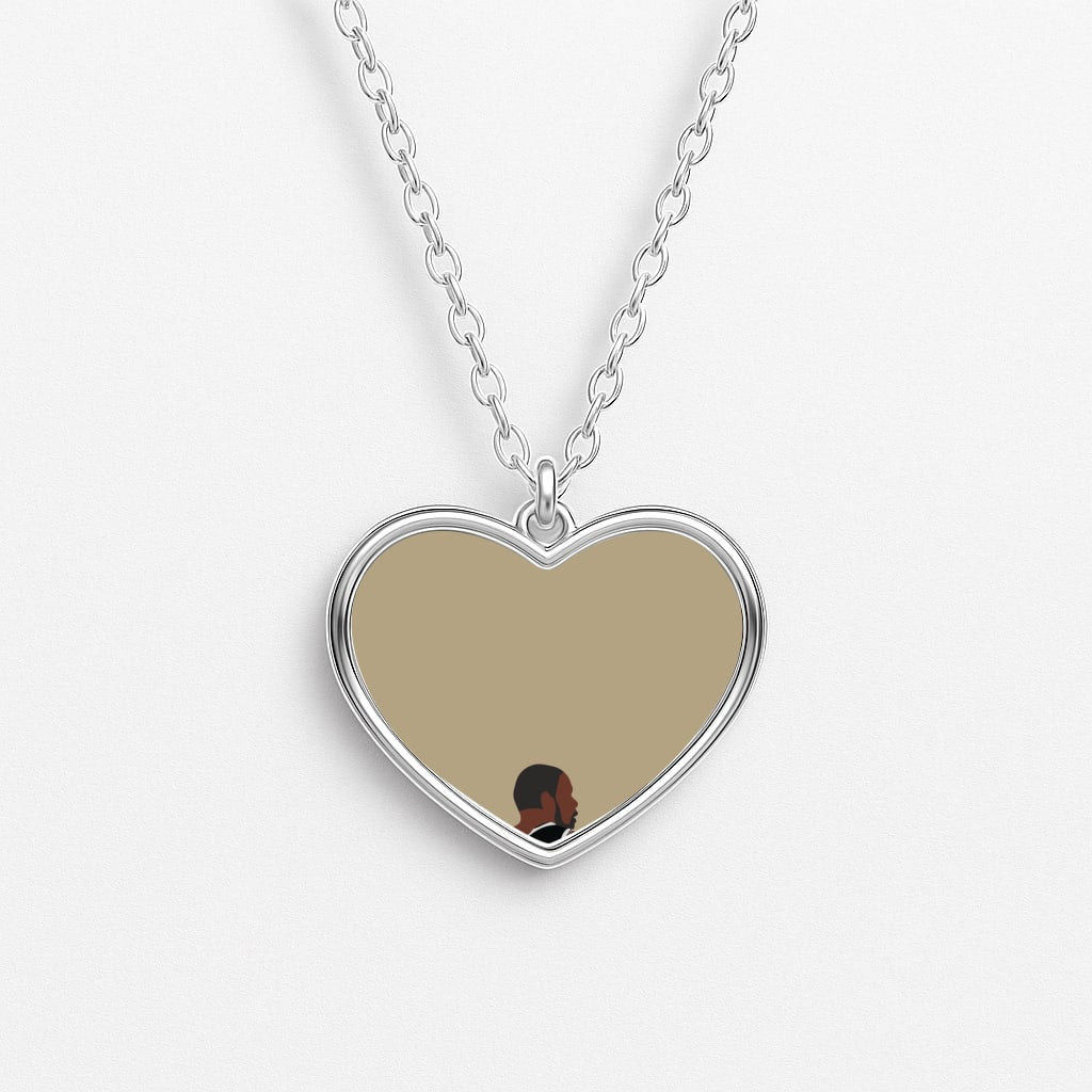 Durant - Basketball Heart Necklace