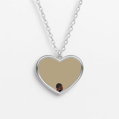 Durant - Basketball Heart Necklace