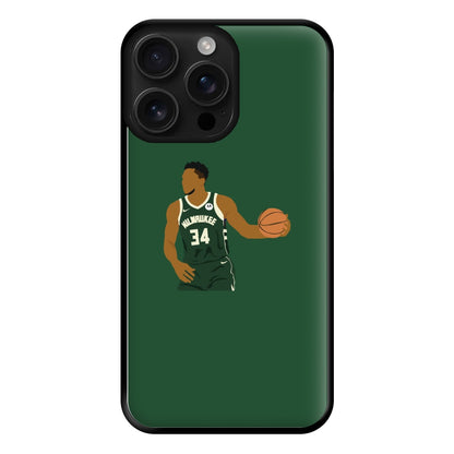 Giannis - Basketball Phone Case for iPhone 16 Pro Max