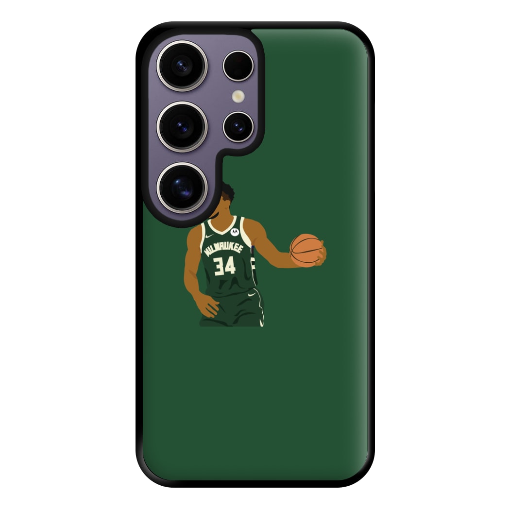 Giannis - Basketball Phone Case for Galaxy S25 Ultra