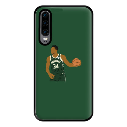 Giannis - Basketball Phone Case for Huawei P30