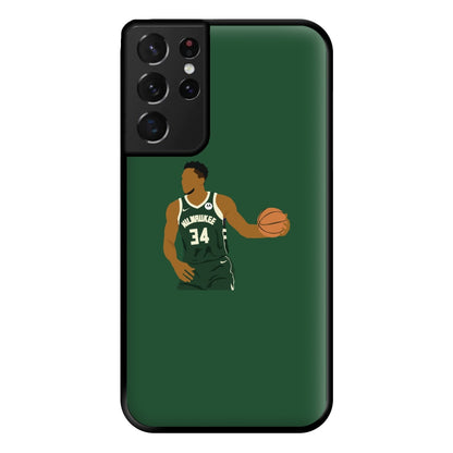 Giannis - Basketball Phone Case for Galaxy S21 Ultra