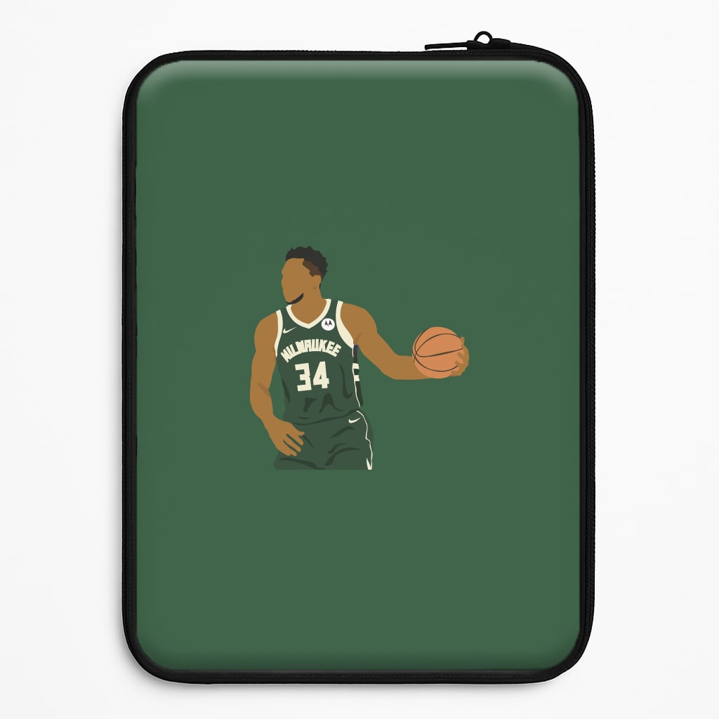 Giannis - Basketball Laptop Sleeve