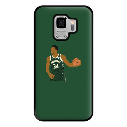 Giannis - Basketball Phone Case for Galaxy S9 Plus