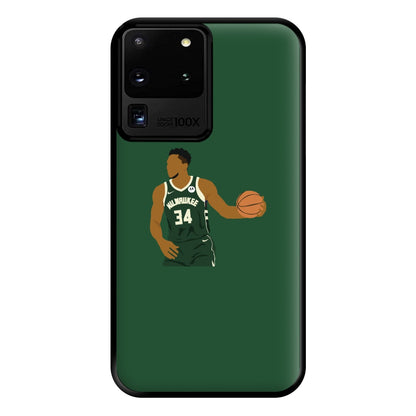 Giannis - Basketball Phone Case for Galaxy S20 Ultra