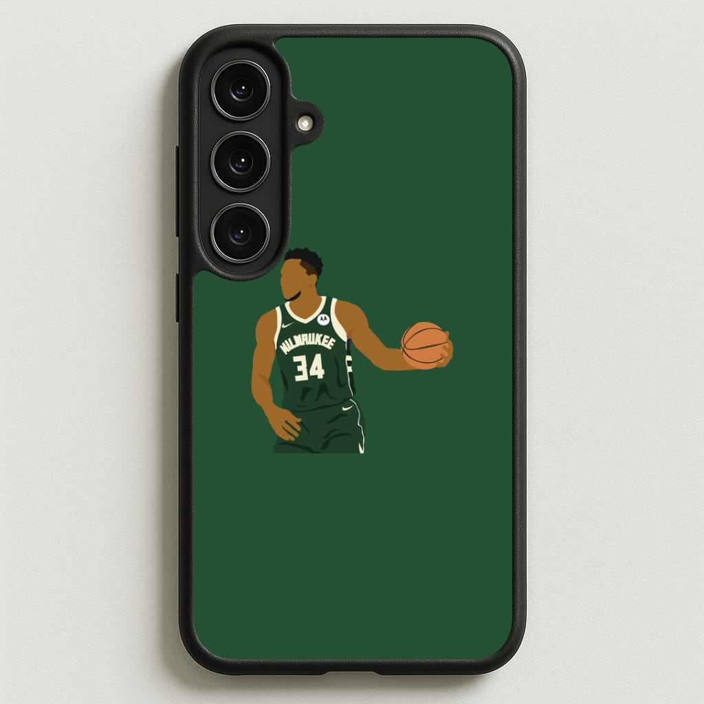Giannis - Basketball Phone Case for Galaxy S25FE