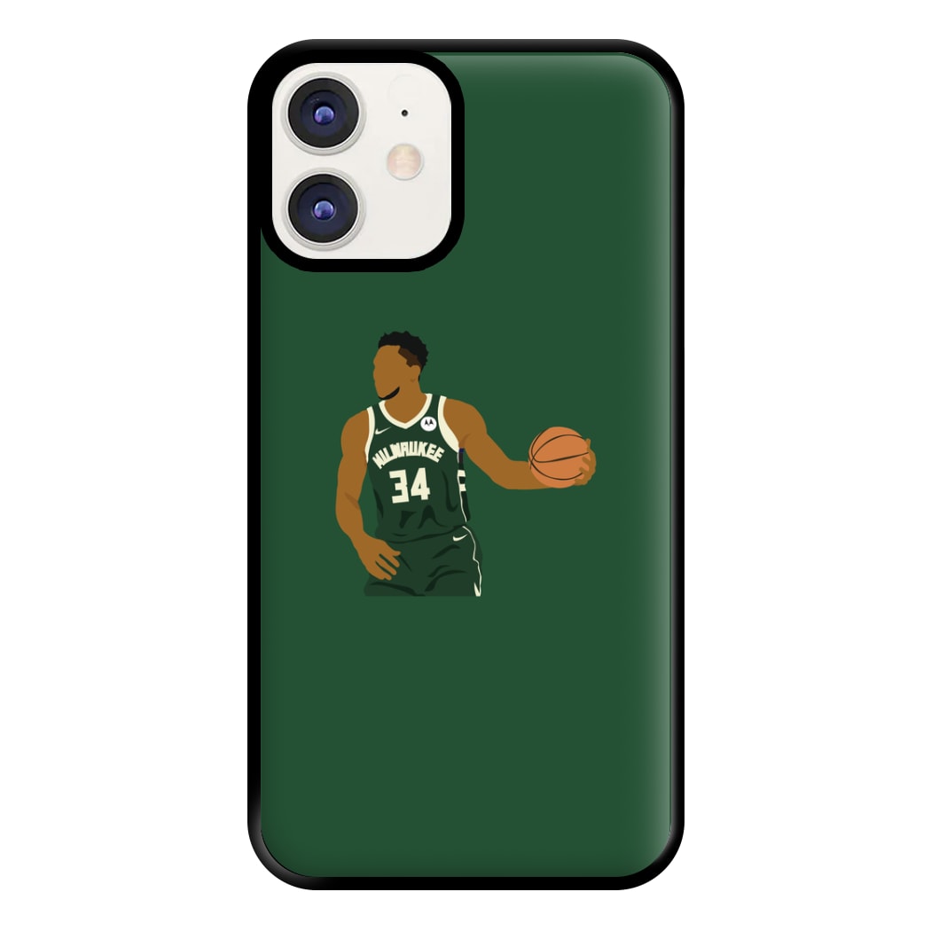 Giannis - Basketball Phone Case for iPhone 12 / 12 Pro