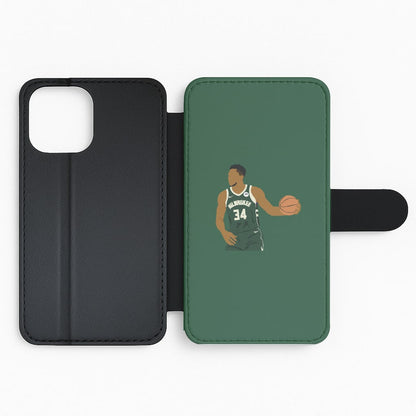 Giannis - Basketball Flip Phone Case