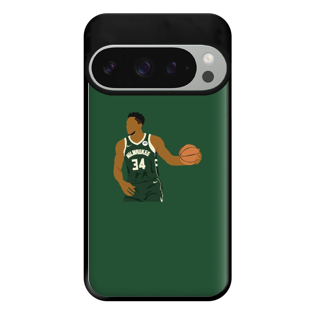 Giannis - Basketball Phone Case for Google Pixel 9 Pro XL