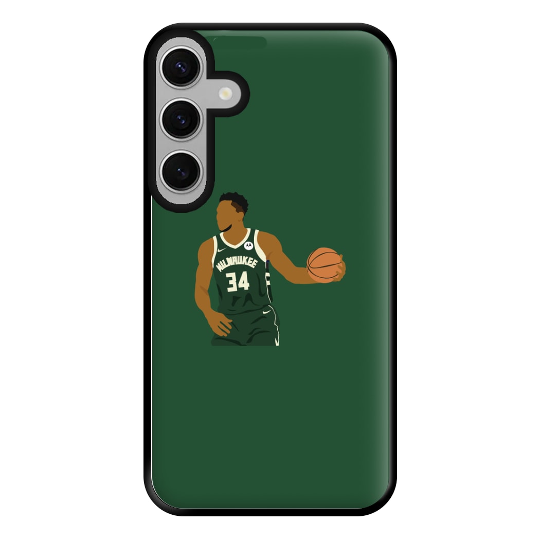 Giannis - Basketball Phone Case for Galaxy S24FE