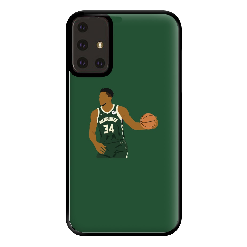 Giannis - Basketball Phone Case for Galaxy A71