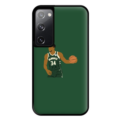 Giannis - Basketball Phone Case for Galaxy S20