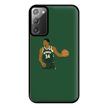 Giannis - Basketball Phone Case for Galaxy Note 20 Ultra